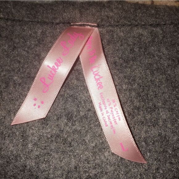 Luckee Lady L Gray Lngslvs PismoBeach California Pocket FleeceWomen's Sweatshirt - Picture 5 of 9